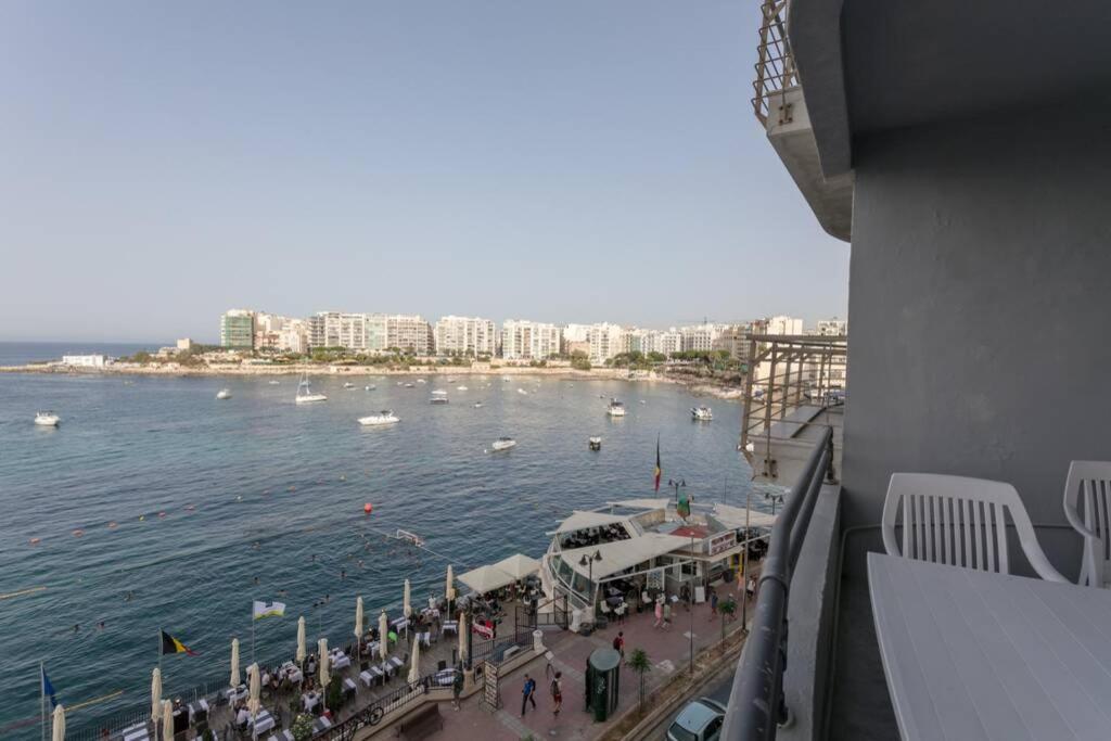 St Julians' Sea Front, Spectacular View, Apartment San Julián Exterior foto