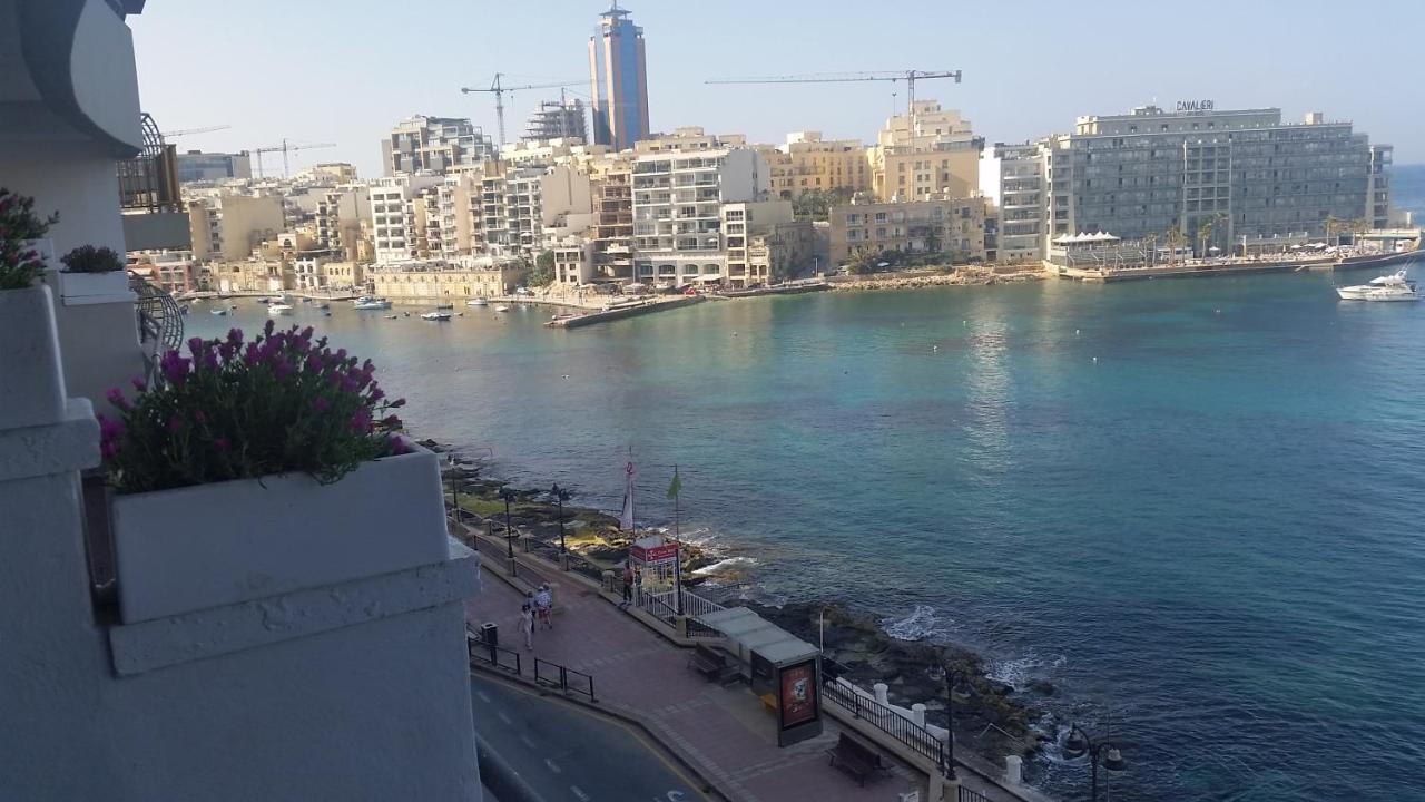 St Julians' Sea Front, Spectacular View, Apartment San Julián Exterior foto